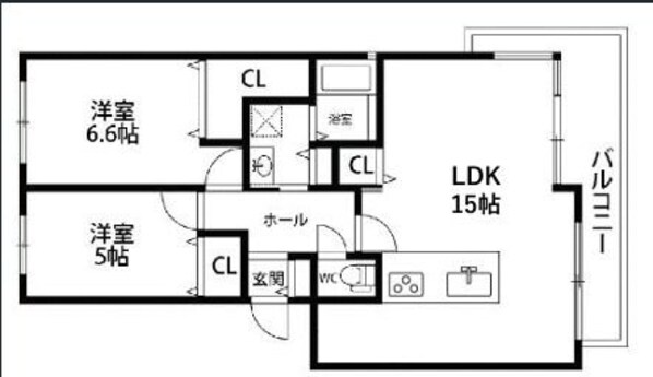 パスト大宮の物件間取画像